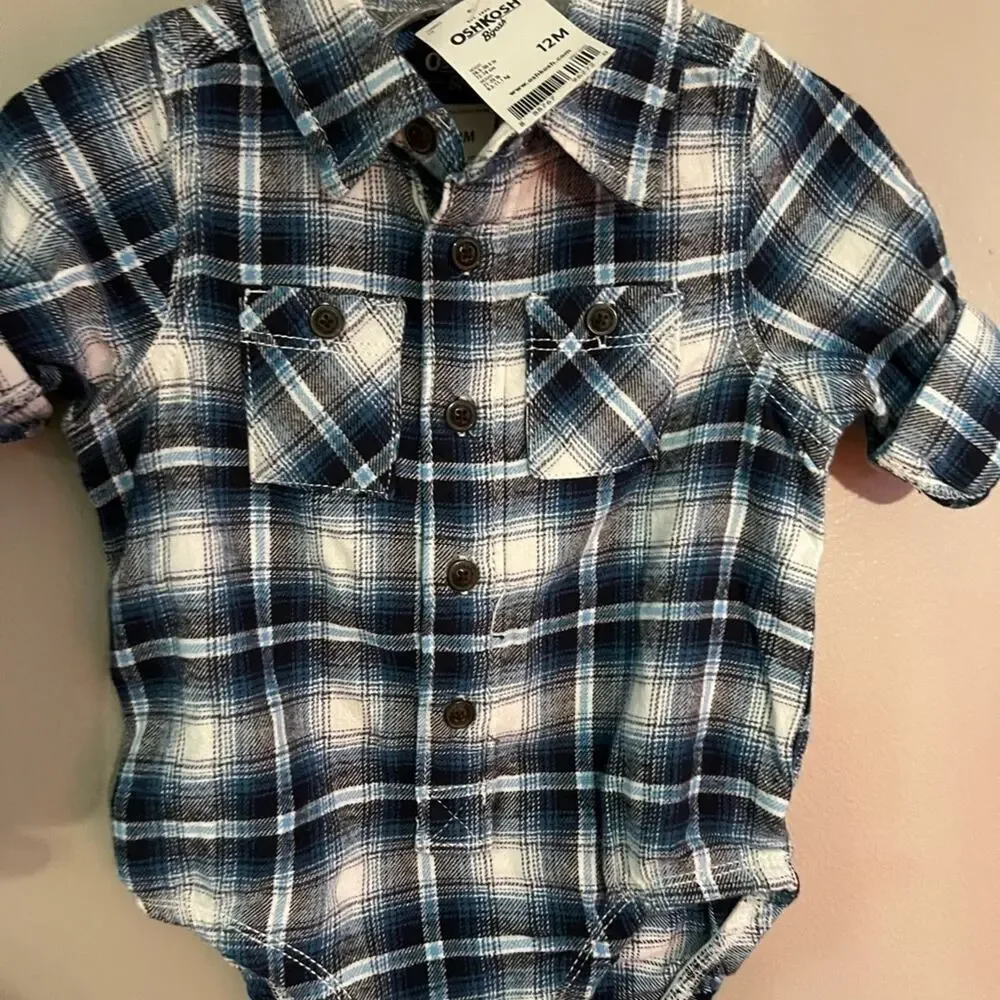 OSHKOSH BOYS LOT ALL SIZE 12 MONTHS ALL NEW WITH TAGS!